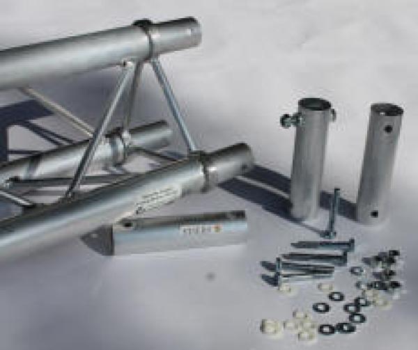 Ersatz Traversen - Verbinder 47 mm Durchmesser, 20 mm lang, 2 mm Wandstärke,